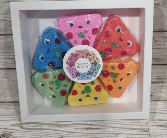 Wanna Pizza me Bath Bomb Gift Set