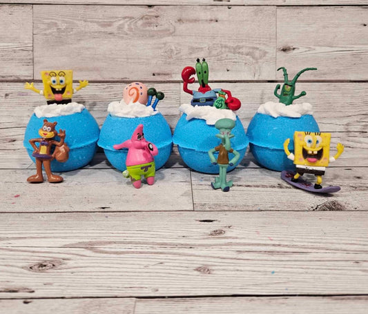 Spongy Toy Bath Bomb