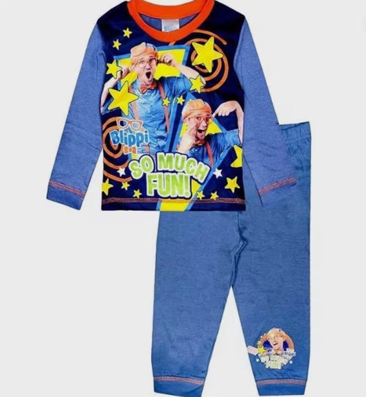 Boys Blippi Pyjamas
