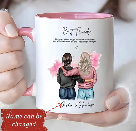 Personalised Best Friend Mug