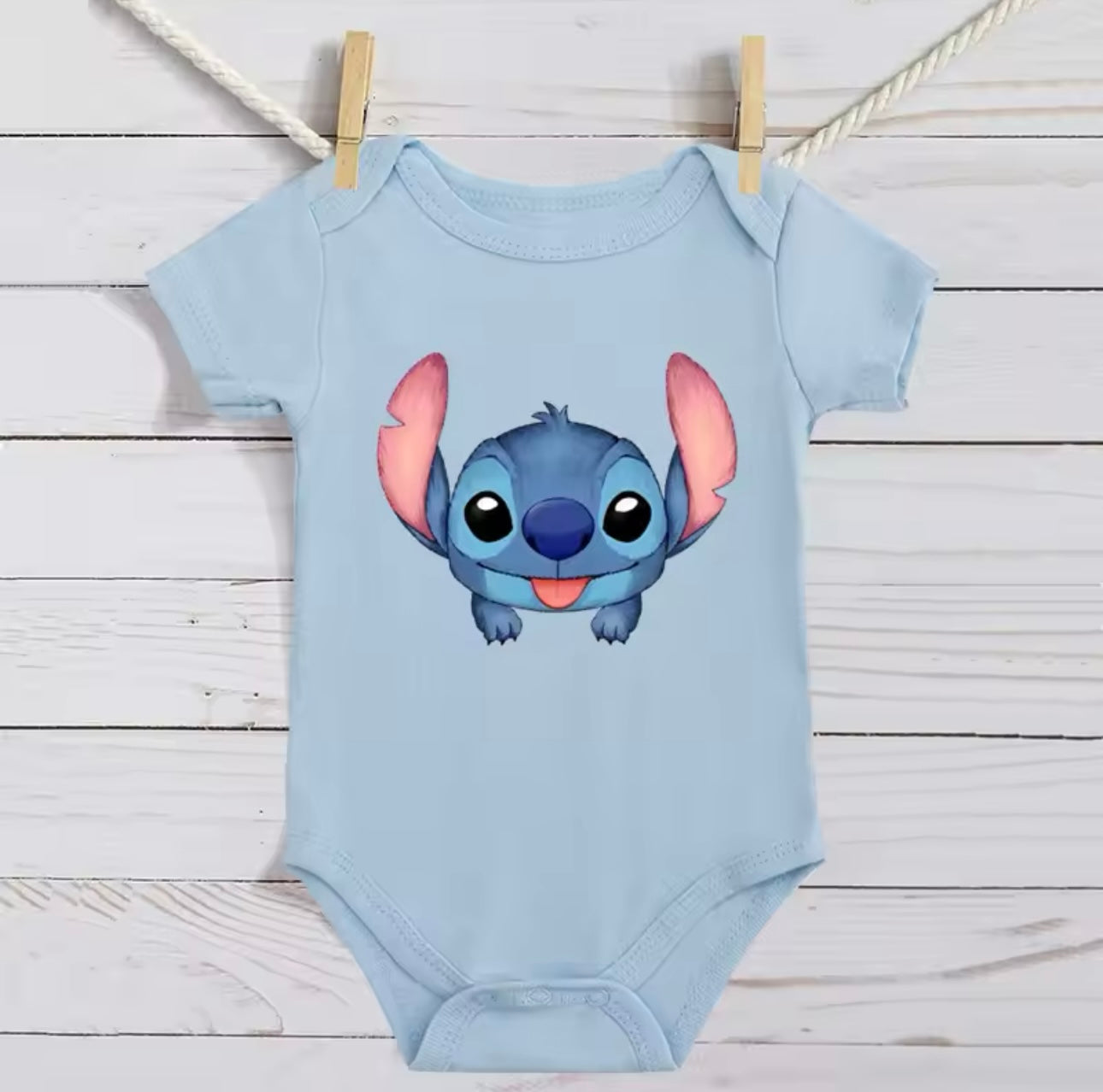 Stitch baby vest