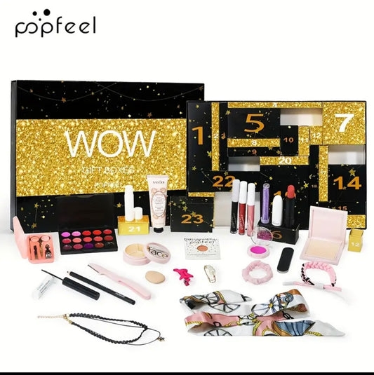 POPFEEL Christmas Surprise Countdown Makeup Box