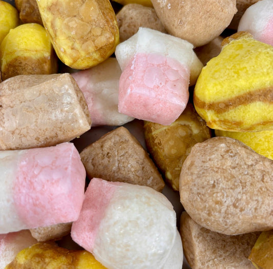 Freeze dried fudge mix