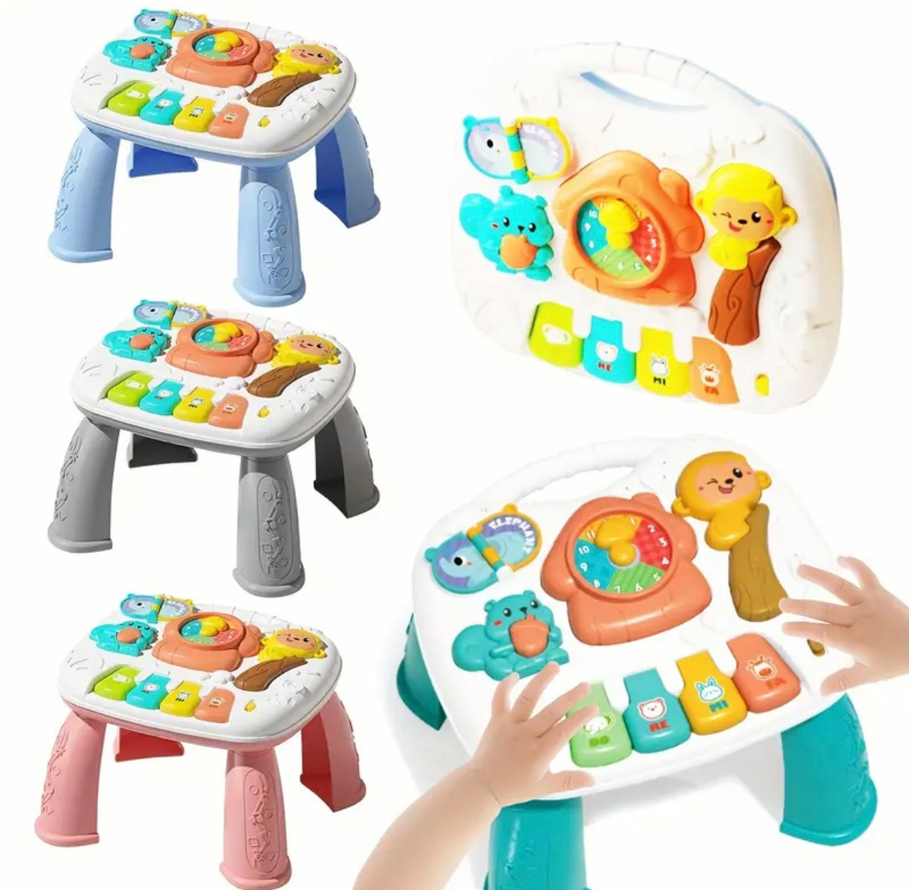 Colorful Interactive Activity Table