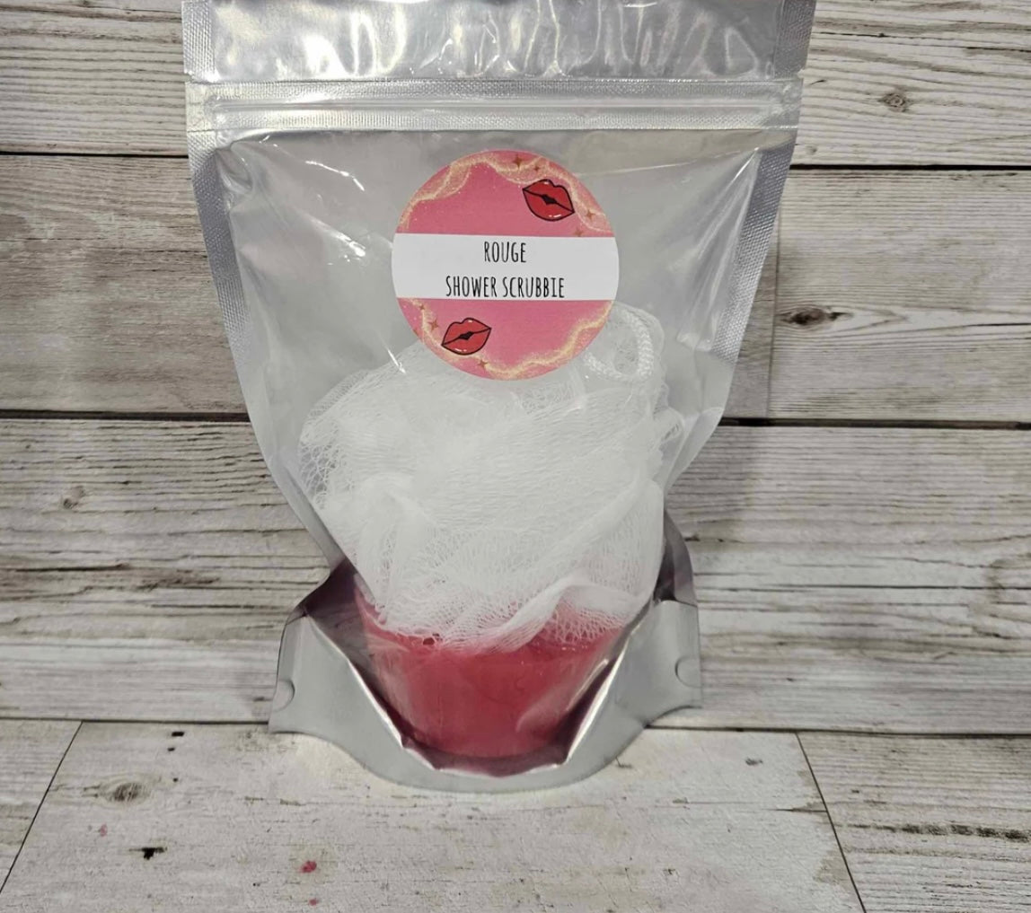 Rouge Shower Scrubbie