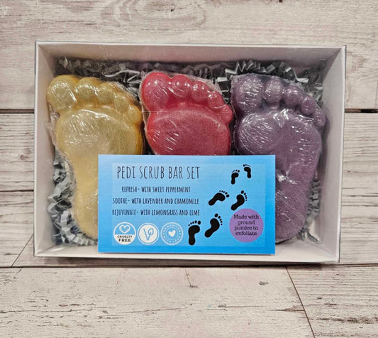 Pedi Scrub Bar Gift Set