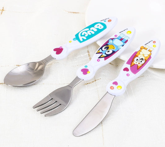 Bluey 3Pc Cutlery Set