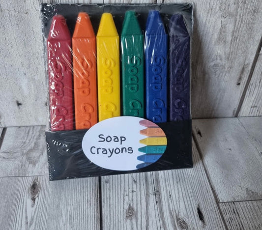 Soap Crayons Set of 6