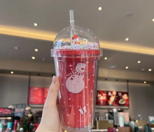 Christmas Themed Double Wall Tumbler