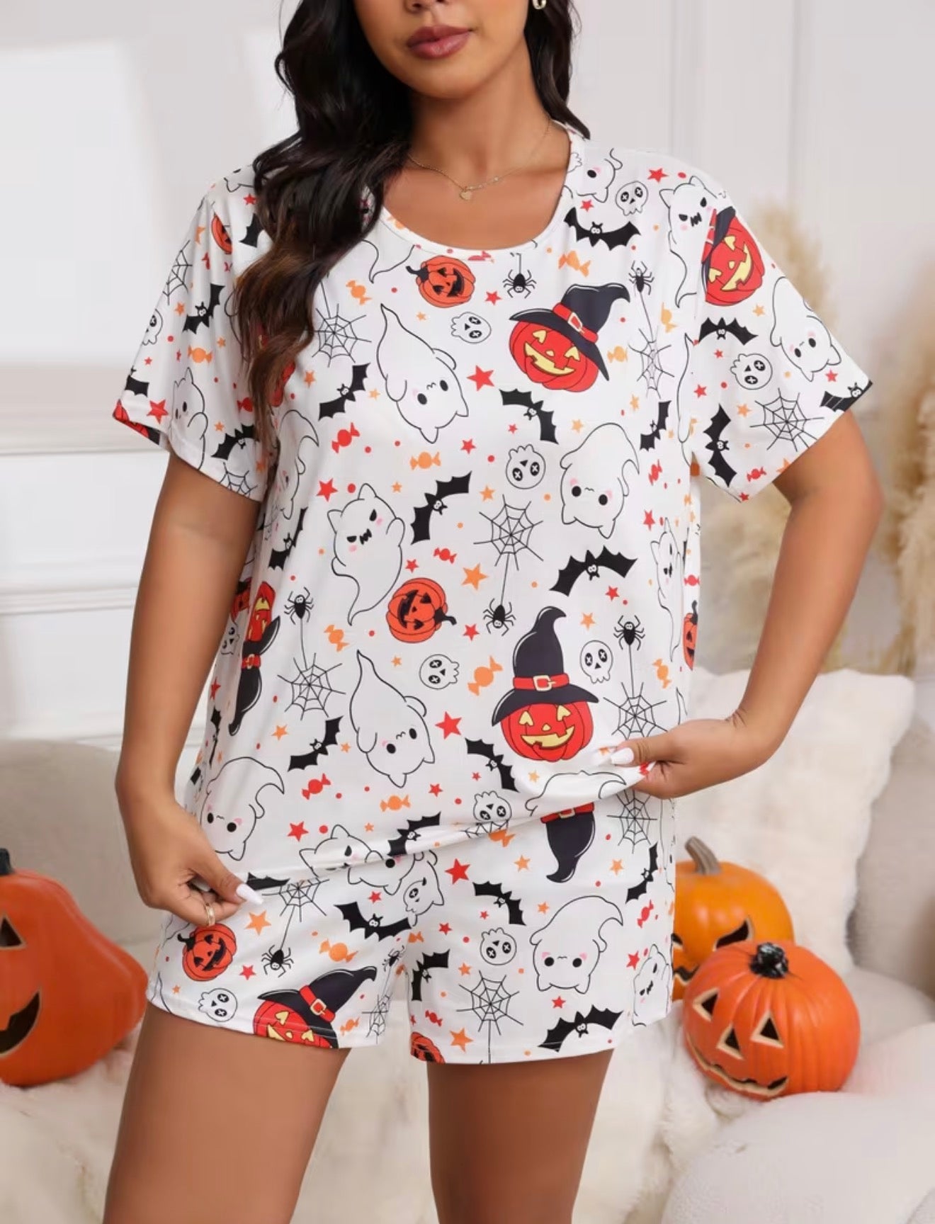 Plus Size Halloween pyjamas