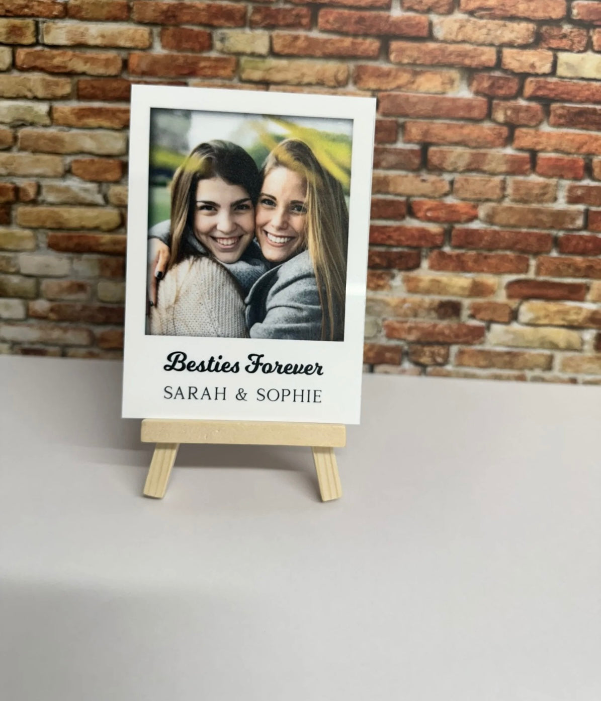 Personalised Besties Forever Polaroid