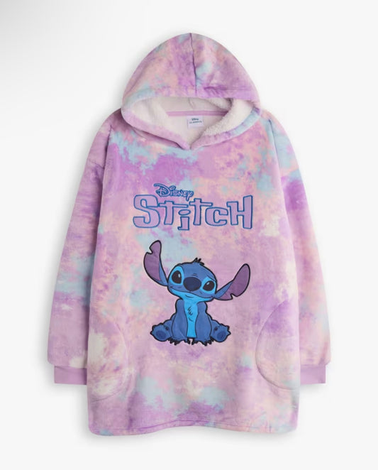 Stitch Hoodie Blanket One Size