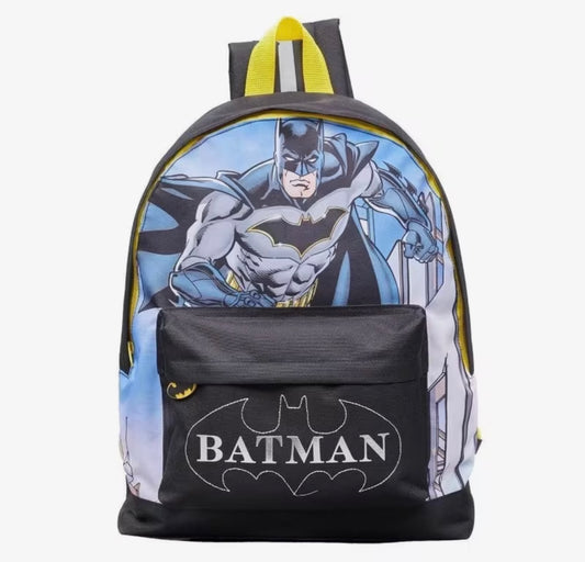 Boys DC Comics BATMAN Roxy Backpack Large School Sports