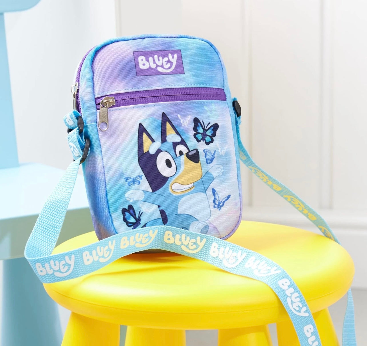 Bluey Crossbody Bag with Adjustable Strap