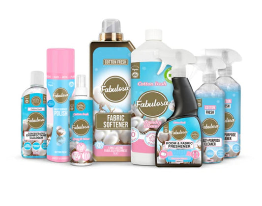 Fabulosa Cotton Fresh Cleaning Bundle 8 Pieces