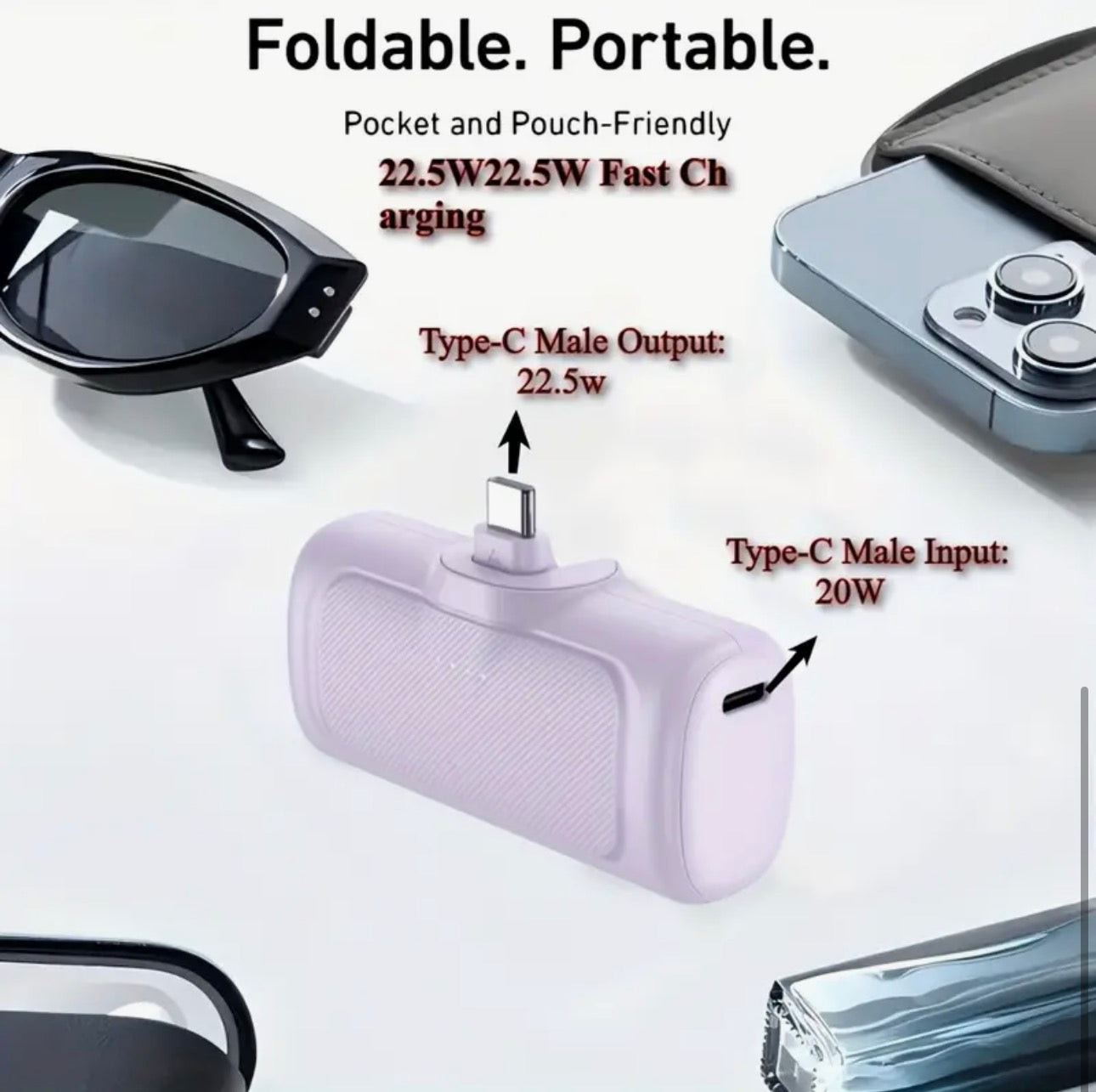 22.5W Portable Power Bank