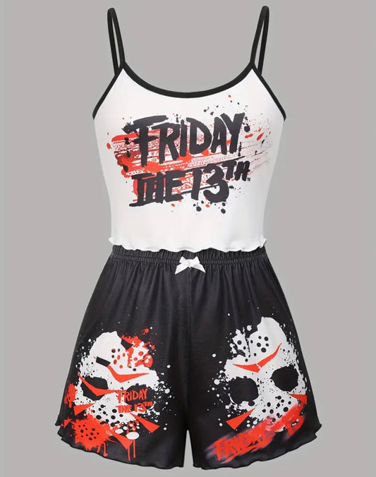 Women’s Halloween Pyjamas Set