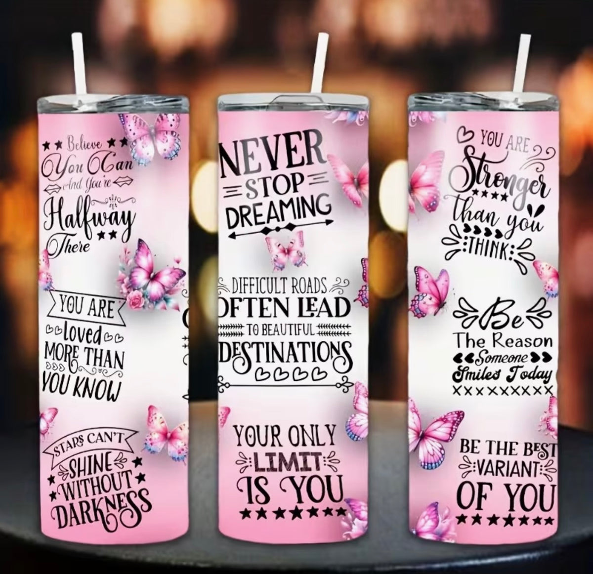 20oz Inspirational Tumbler