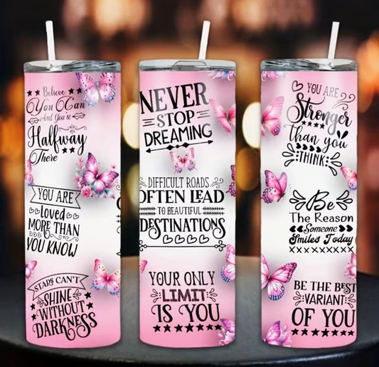20oz Inspirational Tumbler