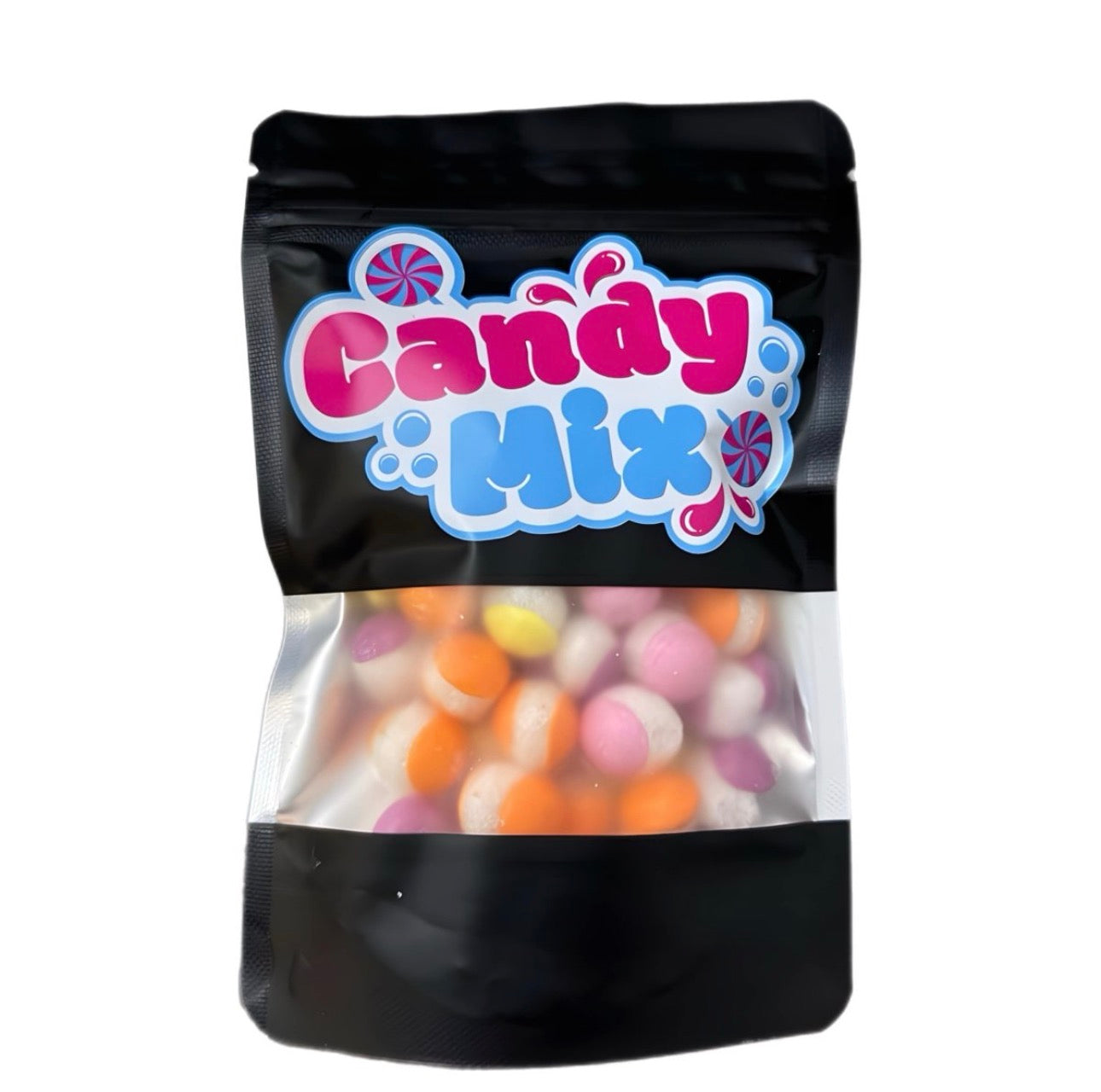 Freeze dried dessert flavoured rainbow crunch