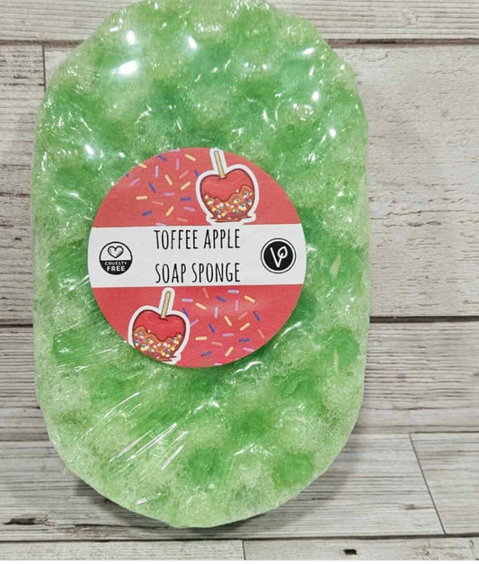 Toffee Apple Soap Sponge