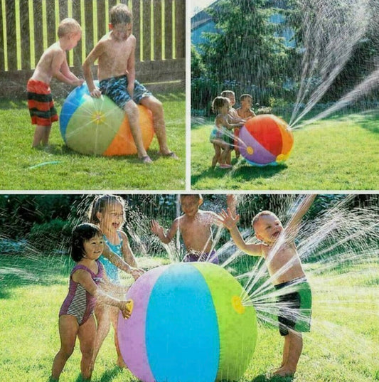 Kids Inflatable Water Spray Ball Sprinkler