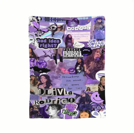 Olivia Rodrigo blanket