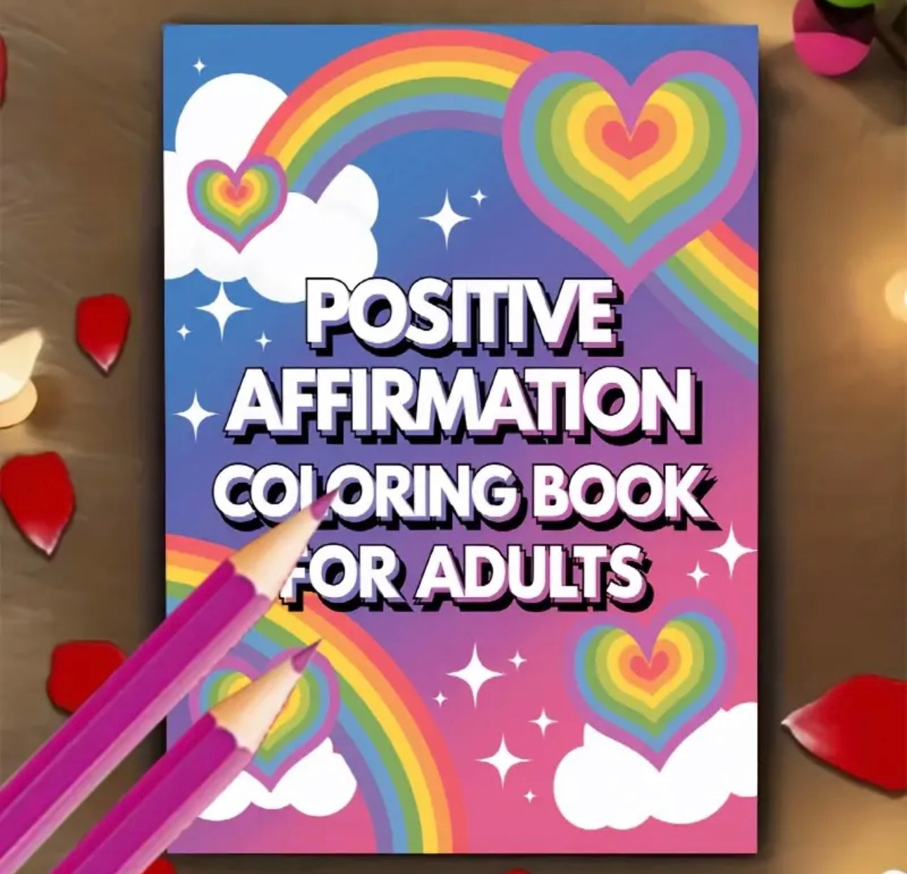 Positive Affirmation Coloring Book For Adults