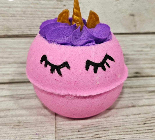 Magically Mythical Unicorn Whipped Top Bath Bomb