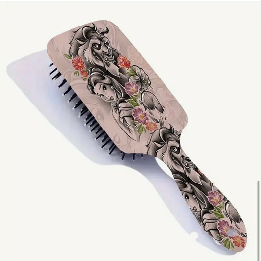 Beauty and beast hair brush