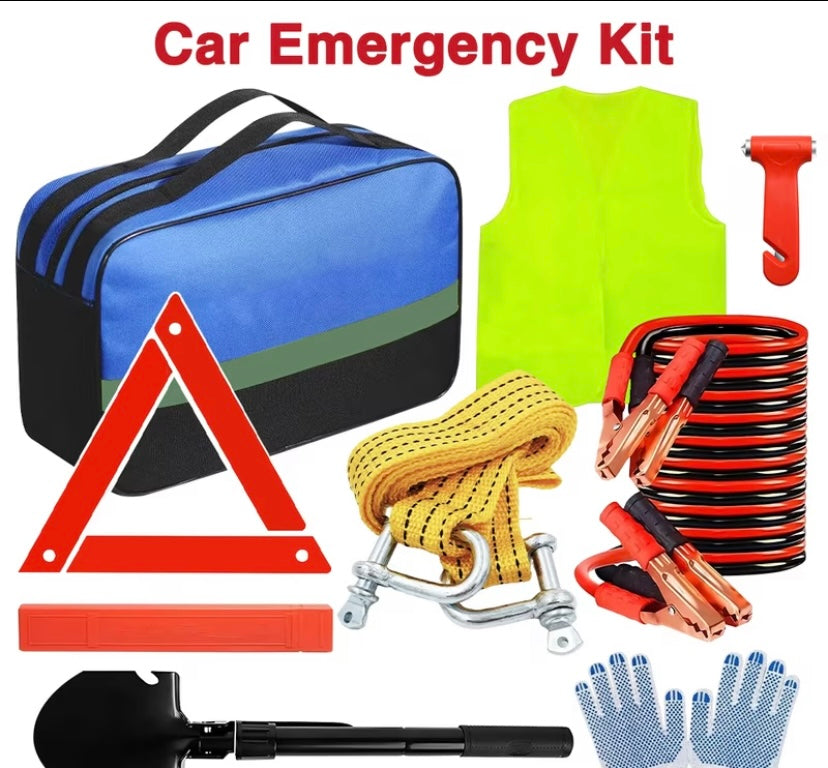 9PCS Car Emergency Kit