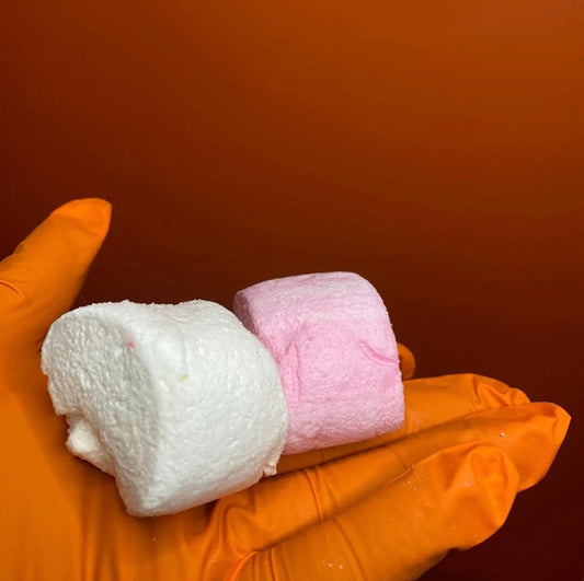 Pink And White Marshmallows - Freeze Dried Sweets
