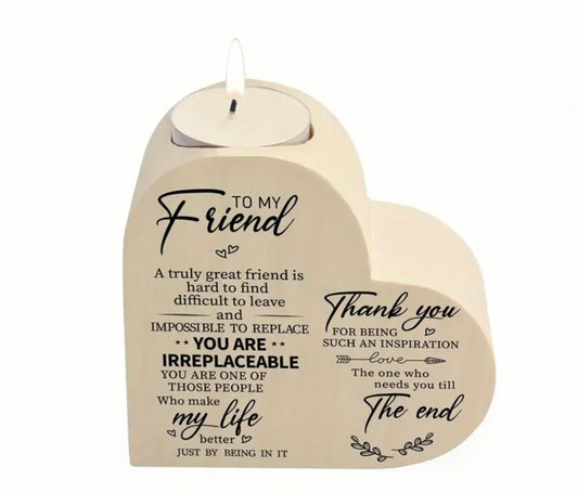 Friendship Candle Holder