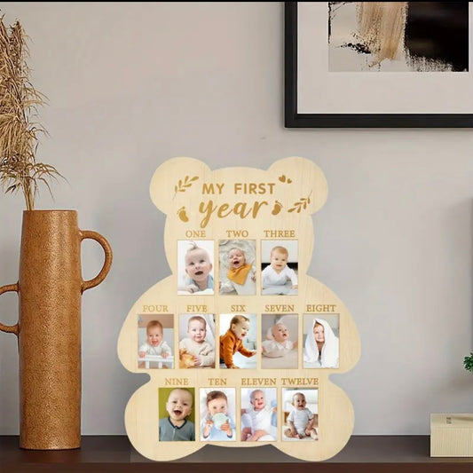My first year photo frame