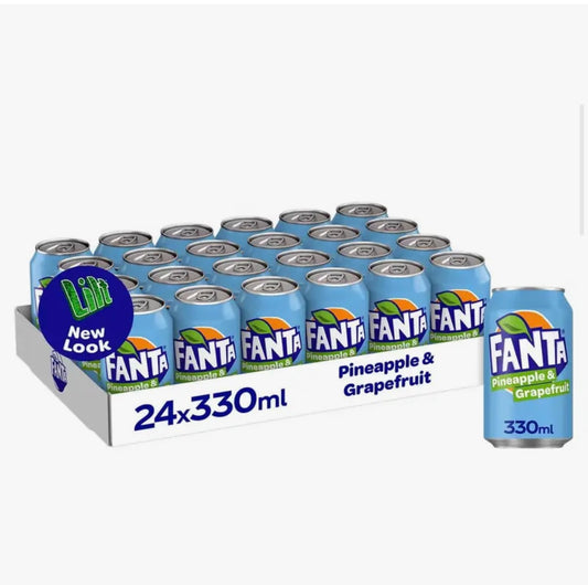 Fanta Pineapple and Grapefruit 330ml x 24