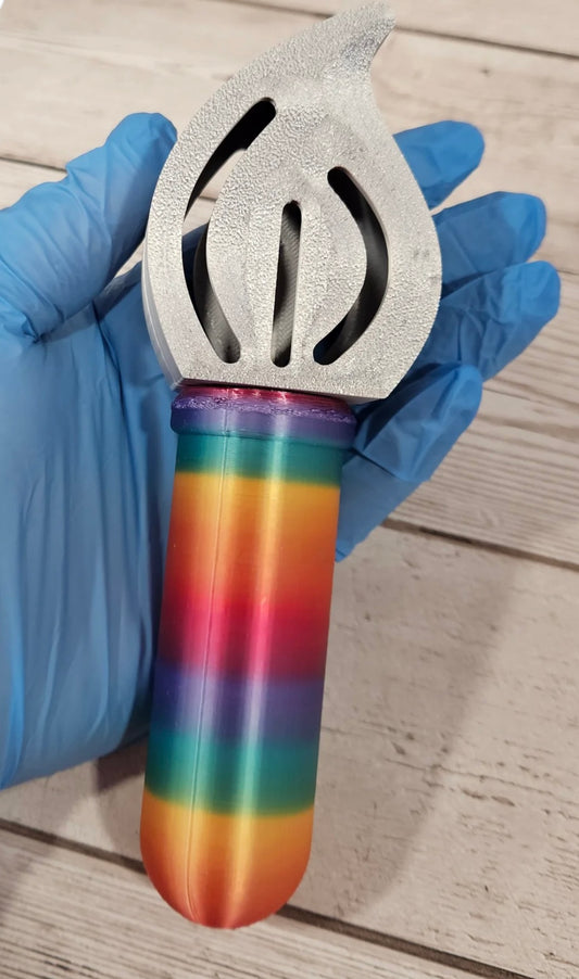 Rainbow Bath Bomb Wand