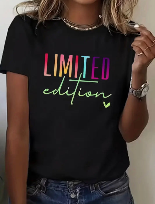 Limited edition rainbow top