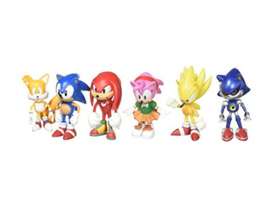 Sonic the Hedgehog Action Figure (6pcs-Set)