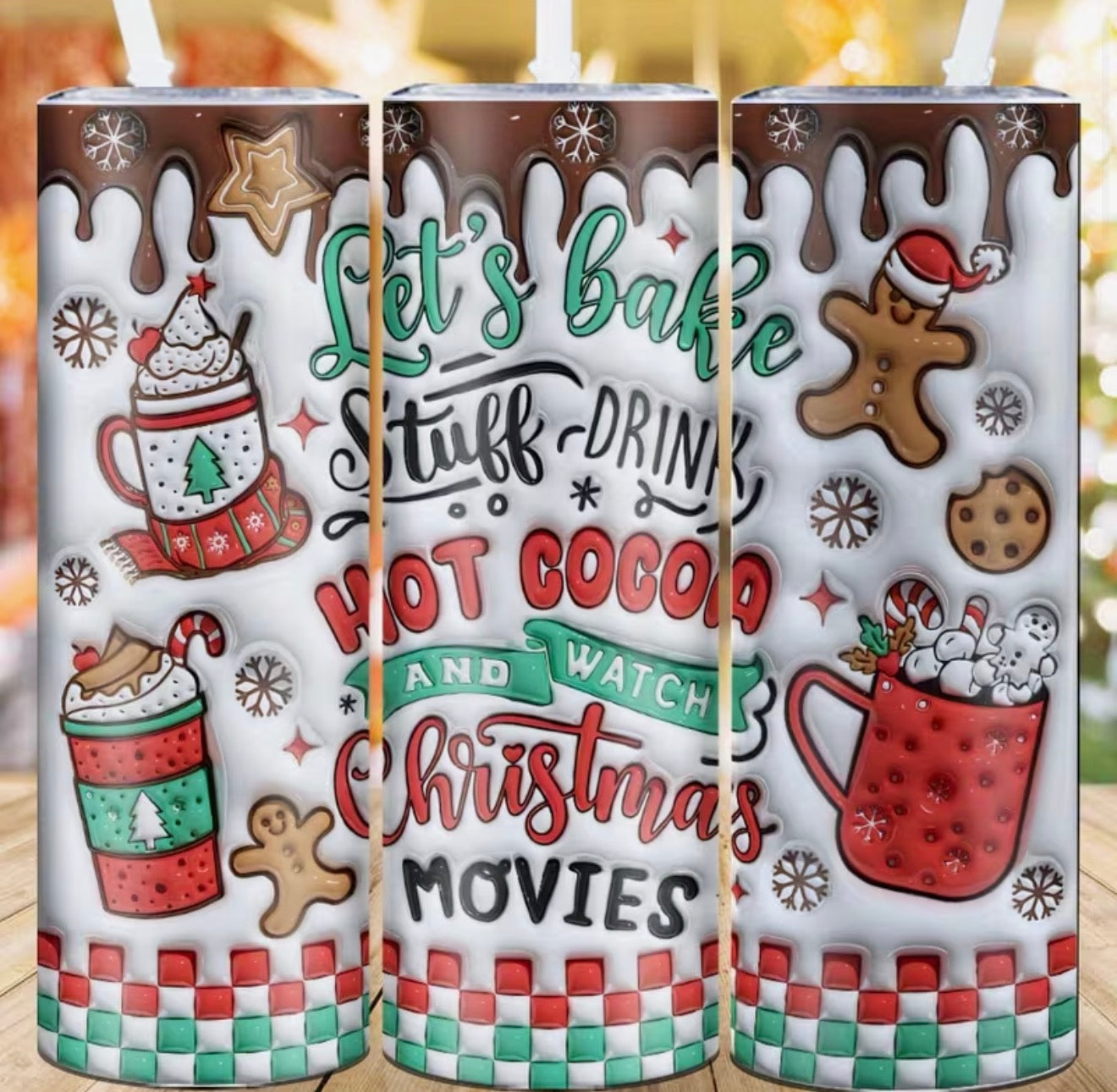 20Oz Christmas Tumbler