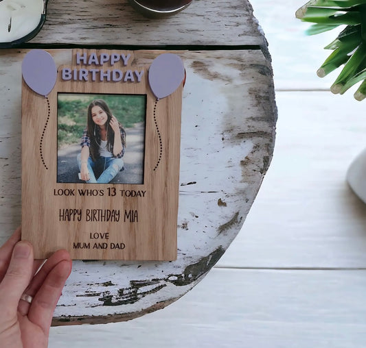 Happy Birthday plaque