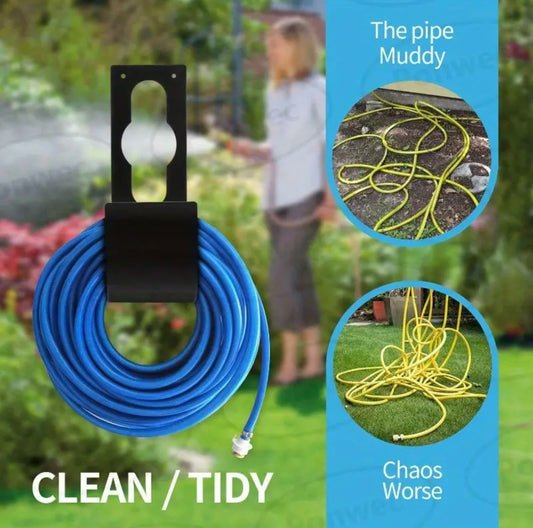 Wall-Mounted Hose Storage Rack, Suitable for Garden Watering And Car Washing