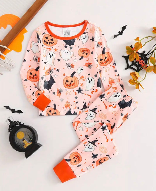Unisex Kids Pumpkin Pyjamas