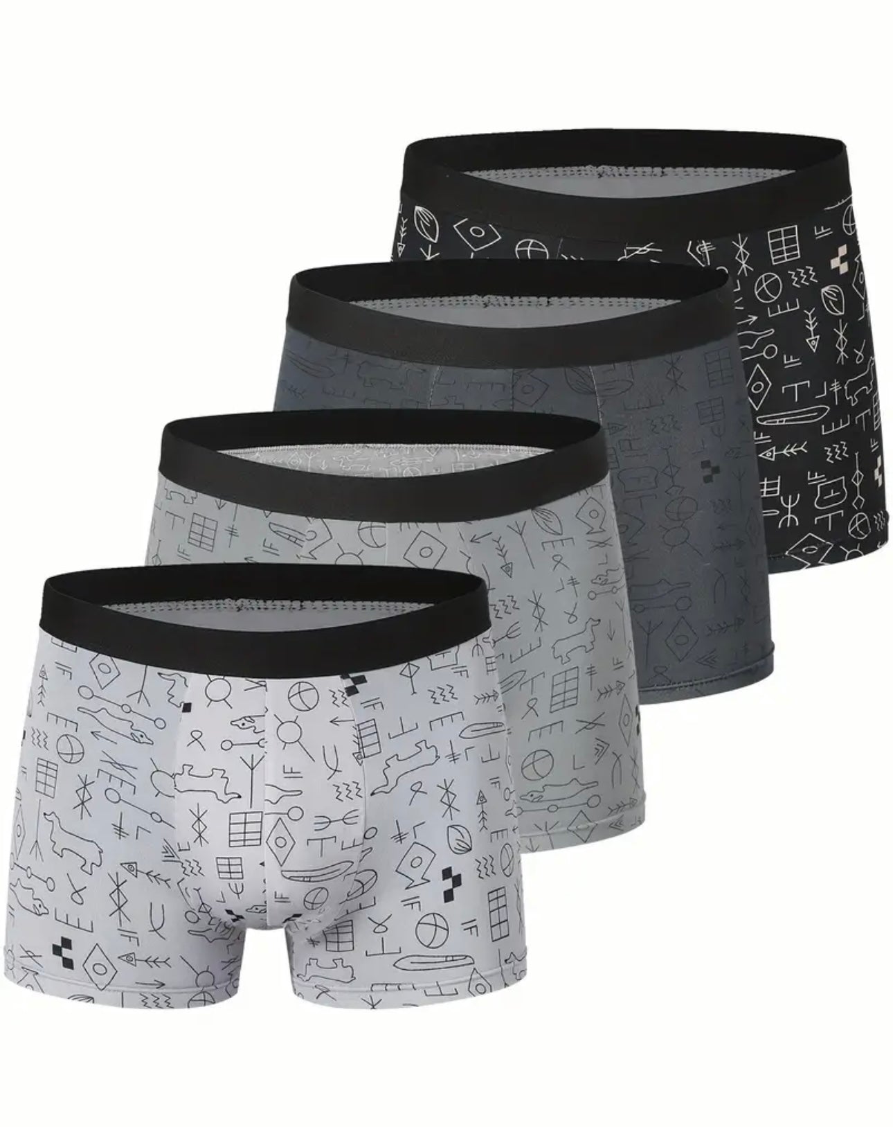 4Pc Mens Boxers