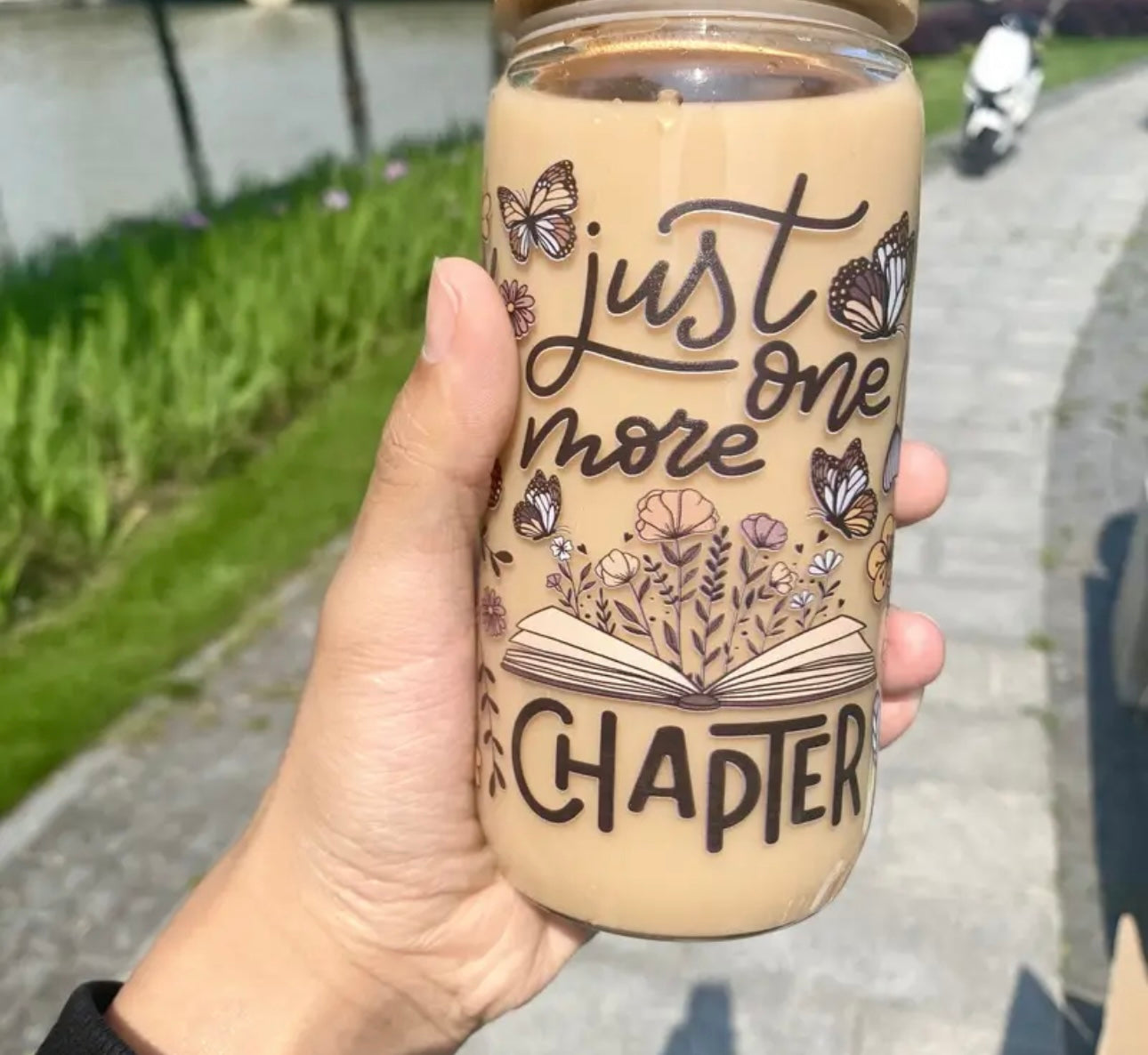 Just One More Chapter Glass