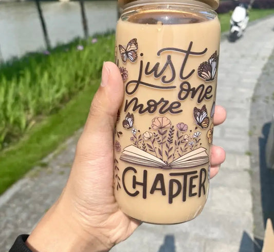 Just One More Chapter Glass