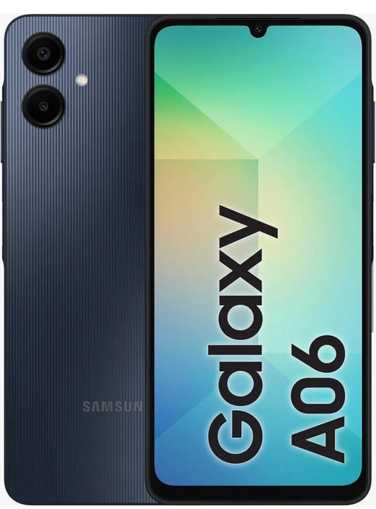 Samsung Galaxy A06 4G 4/64GB Unlocked & Sim Free Smartphone Black