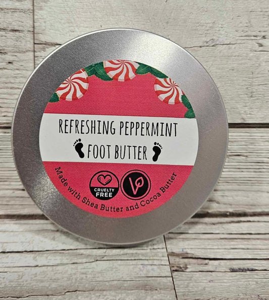 Refreshing Peppermint Foot Butter