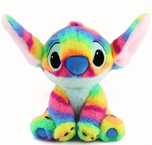 Disney Stitch Rainbow Teddy 30cm