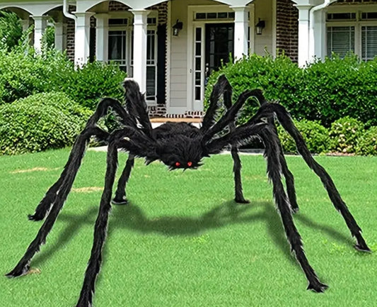 5FT/ 150cm Black Spider Halloween Decoration