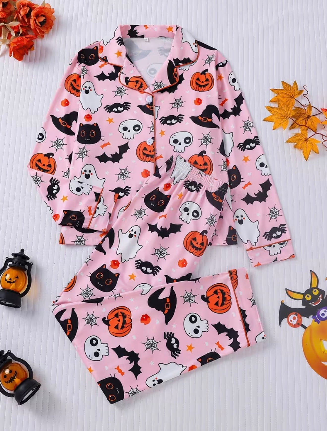 Girls long sleeve pyjamas